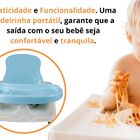 Cadeirinha Alimentação Bebê Booster  Azul