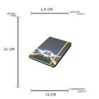 Caderneta De Volta Para O Futuro - 21cm
