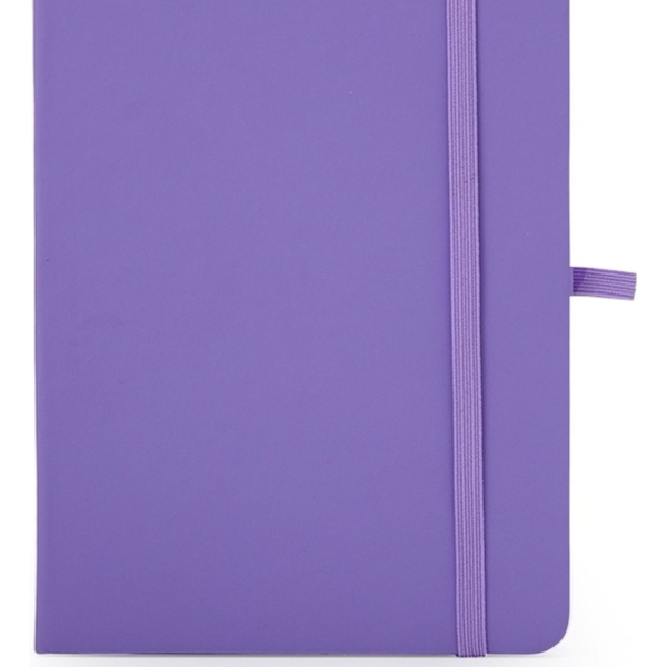 Caderneta Tipo Moleskine 17x13 Capa Emborrachada Com Pauta -