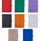 Caderneta Tipo Moleskine 17x13 Capa Emborrachada Com Pauta -