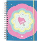 Caderno 10x1 Capa Dura Hello Smart 80f. C/elastico