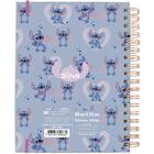 Caderno 10x1 Capa Dura Stitch Smart 80f. C/elastico
