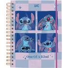 Caderno 10x1 Cp.dura Colegial Stitch Smart 80f. C/elastico