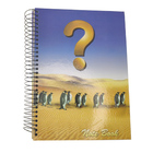 Caderno 3 Materias Espiral Capa Dura 150 Folhas Volta Aulas