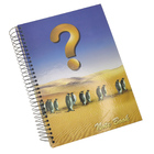 Caderno 3 Materias Espiral Capa Dura 150 Folhas Volta Aulas