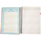 Caderno 3 Materias Espiral Capa Dura 150 Folhas Volta Aulas F