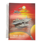 Caderno 3 Materias Espiral Capa Dura 150 Folhas Volta Aulas F