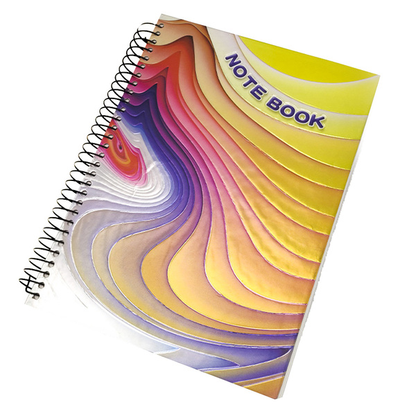 Caderno 3d Capa Dura 190 Páginas Espiral Volta Aulas Escola C