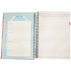 Caderno Capa Dura 150 Folhas Espiral Volta As Aulas Faculdade