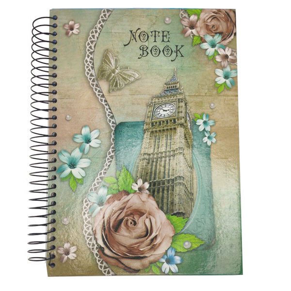 Caderno Capa Dura 150 Paginas Espiral Volta As Aulas Faculdad