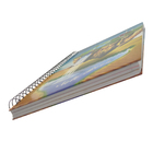 Caderno Capa Dura 3 Materias Espiral 150 Folhas Volta Aulas F