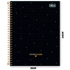 Caderno Colegial West Village 10 Matérias 160 Folhas Tilibra