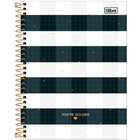 Caderno Colegial West Village 10 Matérias 160 Folhas Tilibra