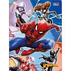 Caderno Costurado Tilibra 1/4 Capa Dura Top Spider Man 80 Fol