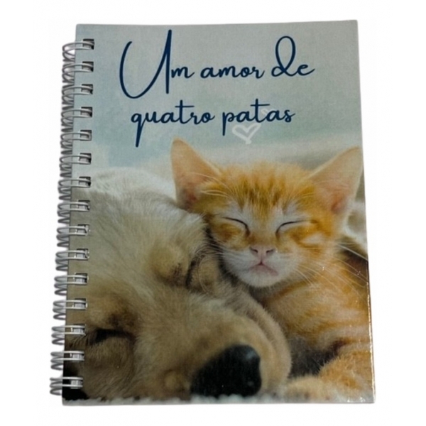 Caderno De Anotações - Coleção Pet - Capa Dura - Um Amor De 0