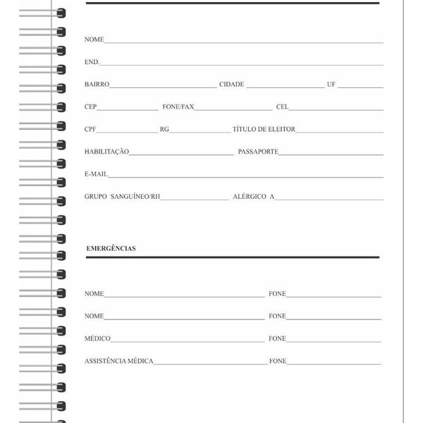 Caderno De Anotações - Coleção Profissões - Capa Dura - Nutri