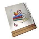 Caderno Espiral Capa Dura 3d 190 Páginas Volta Aulas Estudos