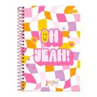 Caderno Espiral Foroni 1/4 Capa Dura Joyfull 80 Folhas - Emba