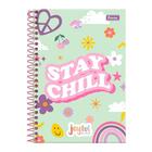 Caderno Espiral Foroni 1/4 Capa Dura Joyfull 80 Folhas - Emba