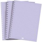 Caderno/refil Mickey Smart Univ. Lilas 48f