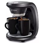 Cafeteira 2 Xícaras Mondial Smart C-18 Preta/prata 127v