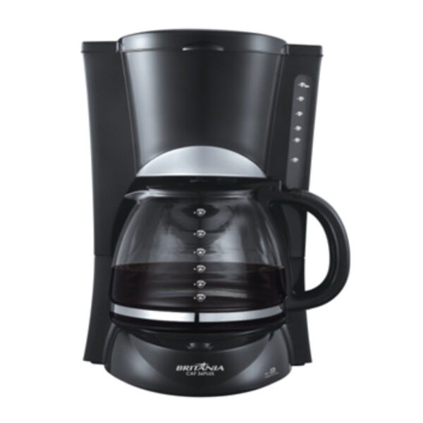 Cafeteira Britânia Caf36plus H Preta 36 Cafezinhos 127v