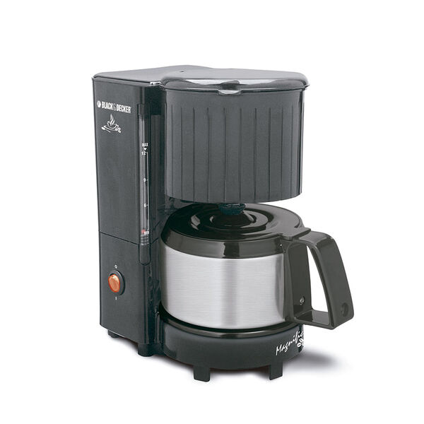 Cafeteira Com Jarra Inox Black   Decker 12 Xícaras 220v Preta