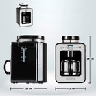 Cafeteira com Moedor Fresato Pro - OHOME - 110v