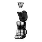 Cafeteira Digital Elétrica 32 Xícaras Jarra De Vidro C/ Colhe