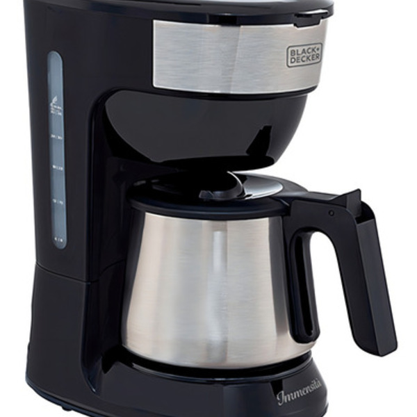 Cafeteira Elétrica 127v 900w Jarra Inox Até 38 Cafés Preto Black+decker ...