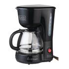 Cafeteira Elétrica 12 Xícaras Black   Decker Cm120 Preta 127v