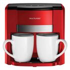 Cafeteira Eletrica 220v 500w Capacidade De 2 Xicaras Vermelho
