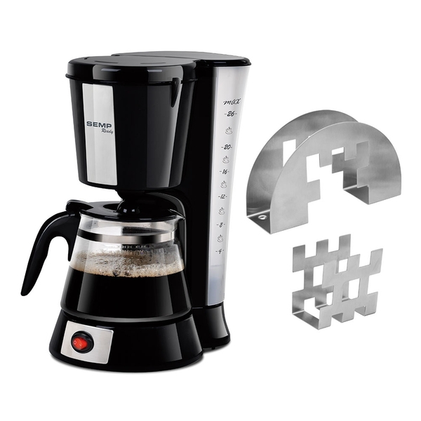 Cafeteira elétrica 26 xícaras Semp Soft 110V - CF6015 + Porta