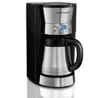 Cafeteira Elétrica 2 Way 35 Xícaras, Preta/prata, 220v, Hamil