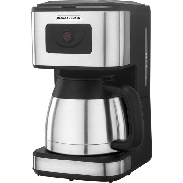 Cafeteira Elétrica Black Decker Inox 23 Cafés CMX-BR 1000W 12