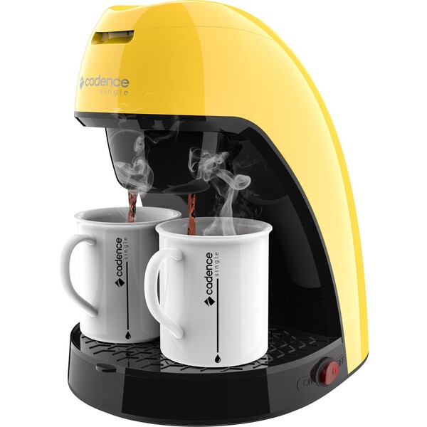 Cafeteira Elétrica Cadence Single Amarela Caf214 220v