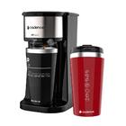 Cafeteira Elétrica Cadence To Go Com Copo Extra Red 127v