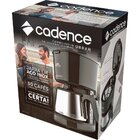 Cafeteira Elétrica Cadence Urban Pop Inox - 127v