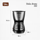Cafeteira Elétrica Dolce Arome 32 C-32-32x 127v-preto/inox