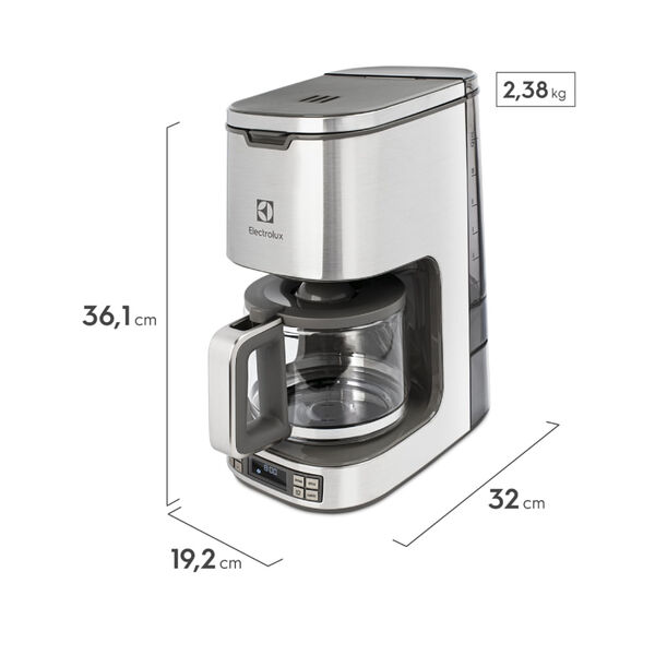 Cafeteira Elétrica Electrolux Digital 30 Xicaras Expressionis