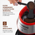 Cafeteira Elétrica Mondial 2 Xicaras Smart Coffe
