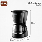 Cafeteira Elétrica Mondial Dolce Arome 550w 127v Preto