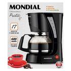 Cafeteira Elétrica Mondial Nc-25 Pratic 17 Xícaras Preta