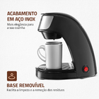 Cafeteira Elétrica Mondial Smart Coffe 500w C422xbi Preto/ino