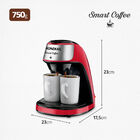 Cafeteira Elétrica Mondial Smart Coffee Vermelha E Inox C-42-