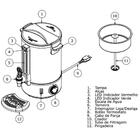 Cafeteira Elétrica Progás Prc-04 4 Litros Automática 127v P42