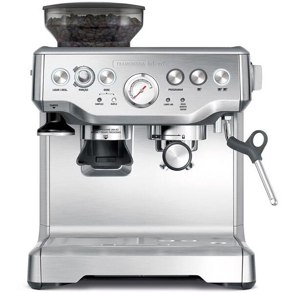Cafeteira Elétrica Tramontina Express Pro By Breville Em Aço