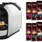 Cafeteira Espresso 3 Corações Mimo S24 BRANCA 220v com 80 CÁP