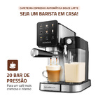 Cafeteira Espresso Mondial Dolce Latte C28ecl 1350w Preto Com