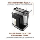 Cafeteira Espresso Mondial Dolce Latte C28ecl 1350w Preto Com